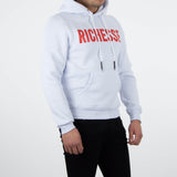 Richesse Brand White Hoodie