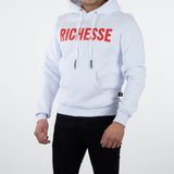 Richesse Brand White Hoodie