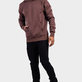 RK BLANK HOODIE COFFEE SLIMFIT