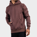 RK BLANK HOODIE COFFEE SLIMFIT