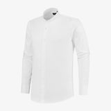Richesse Mandarin Shirt White