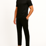 SHINY ESSENTIAL SHIRT BLACK