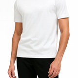 SHINY ESSENTIAL SHIRT WHITE