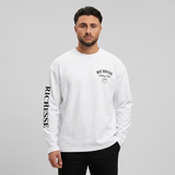 CLOTHING CLUB LONGSLEEVE WHITE | BLACK