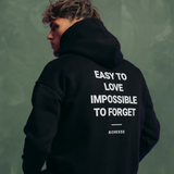 UNFORGETTABLE HOODIE BLACK