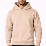 RK BLANK HOODIE BRAUN SLIMFIT