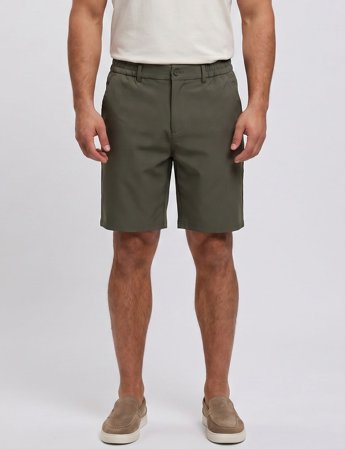 Active Shorts Olive - voor
