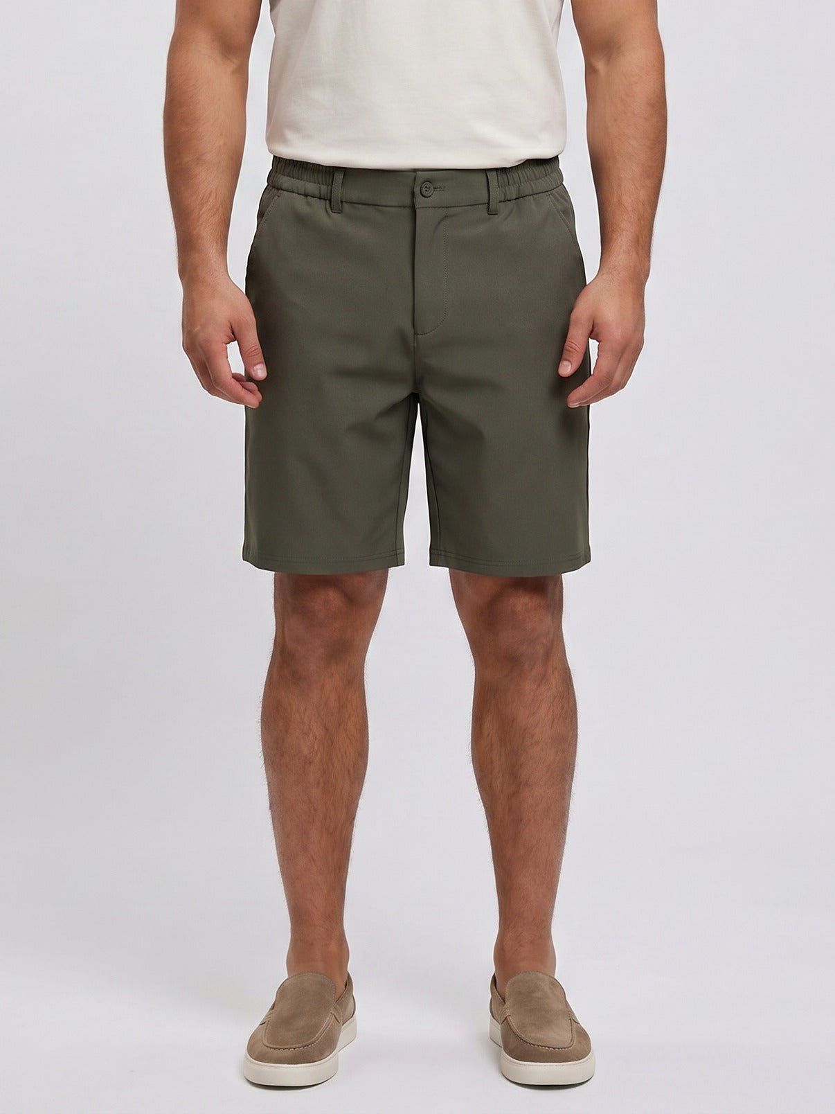 Active Shorts Olive - voor