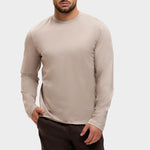 SHINY ESSENTIAL LONGSLEEVE BEIGE