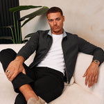 Core Jacket Anthracite - lifestyle zittend
