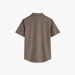 COMO MATTE SHIRT | BROWN