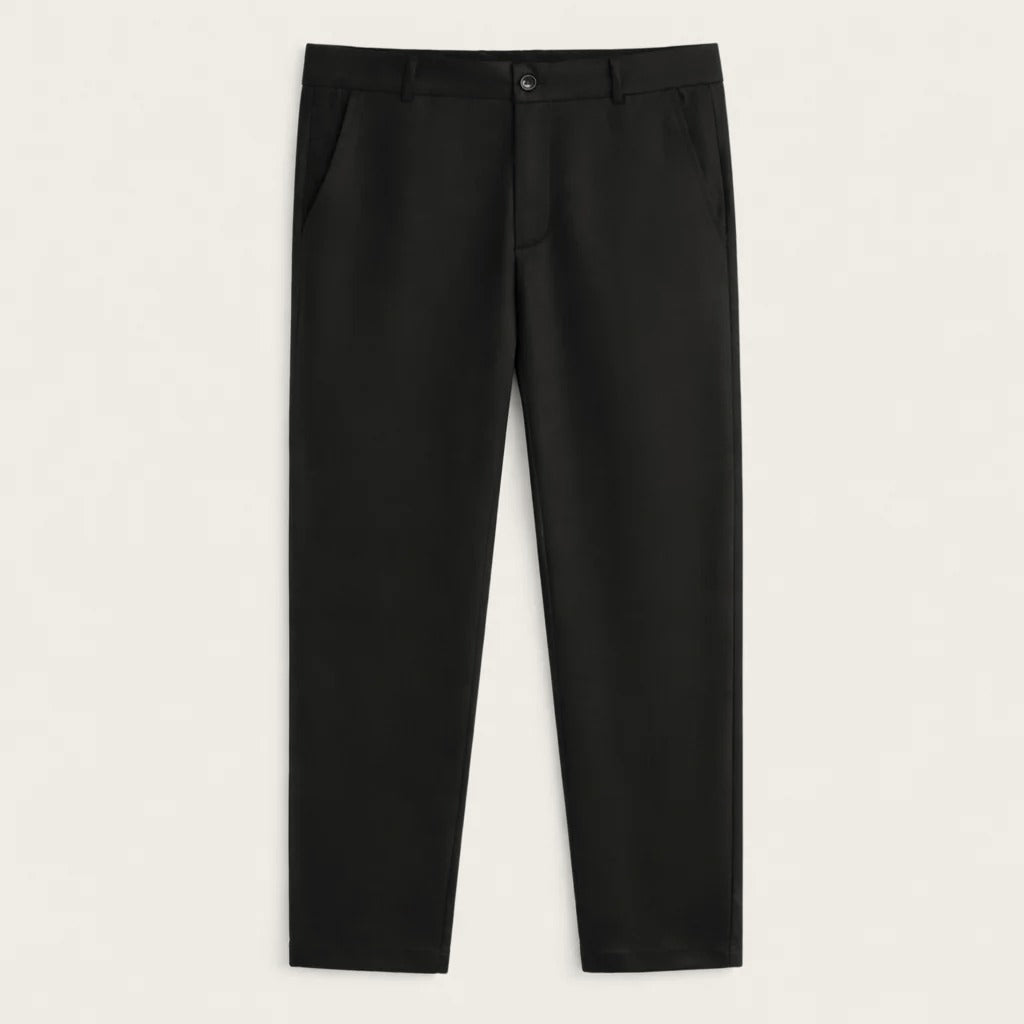 Core Straight Pants Black