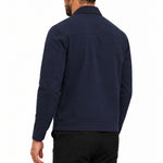 Core Zip Jacket navy - studio achterkant