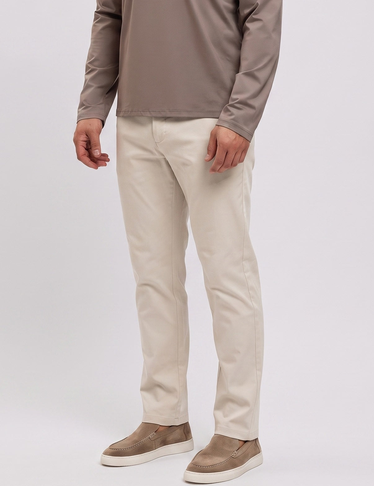 Essentials Smarts Pants Creme - zij