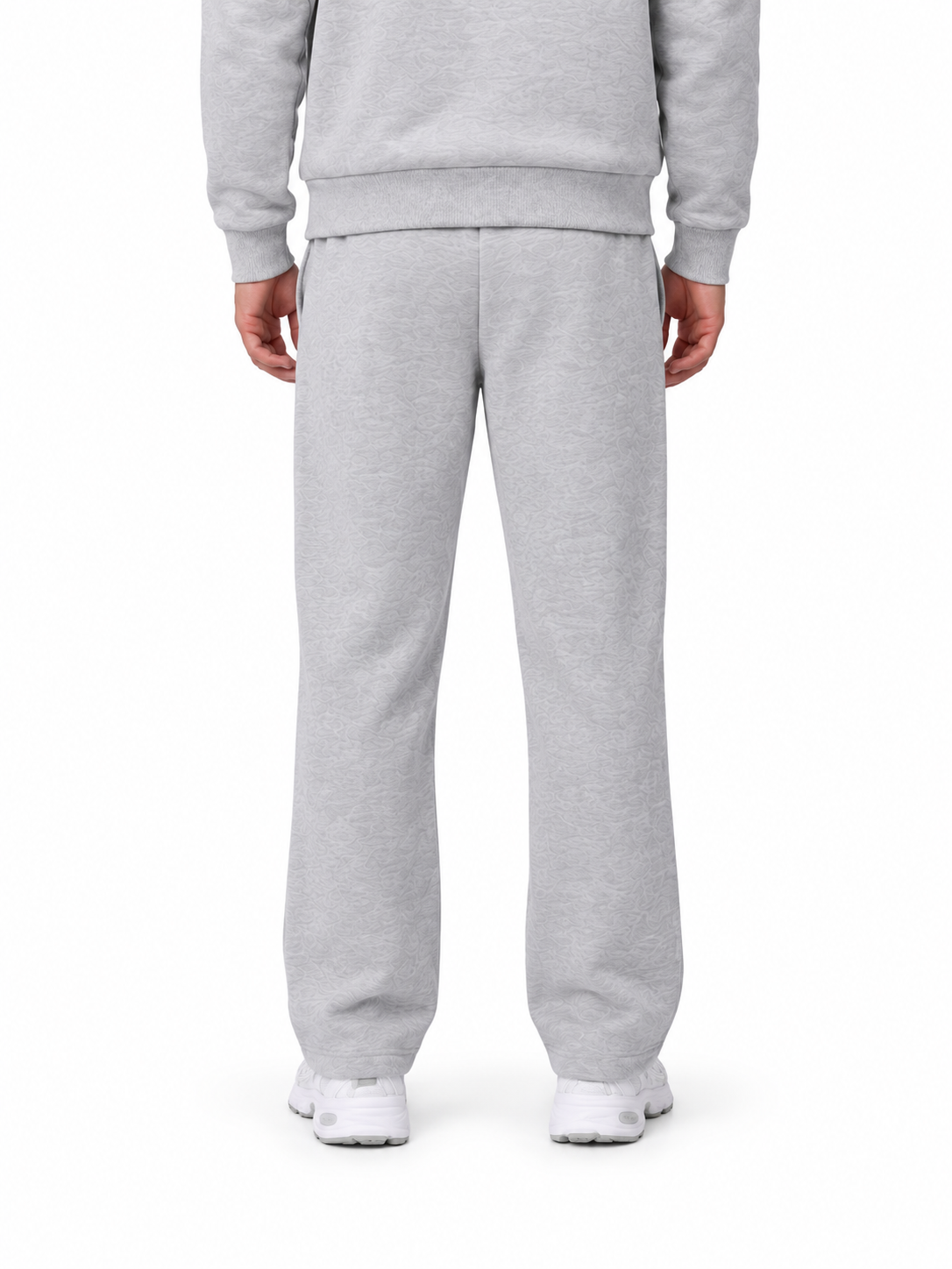 Deluxe Jogger Light Grey, achteraanzicht