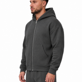 Deluxe Vest Dark Grey, zijaanzicht