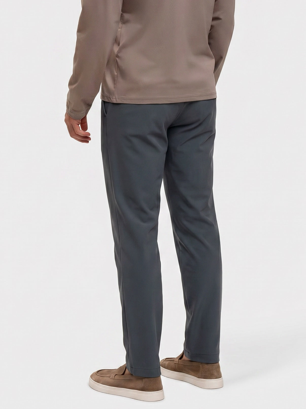 Essential Pants Dark Grey - achter