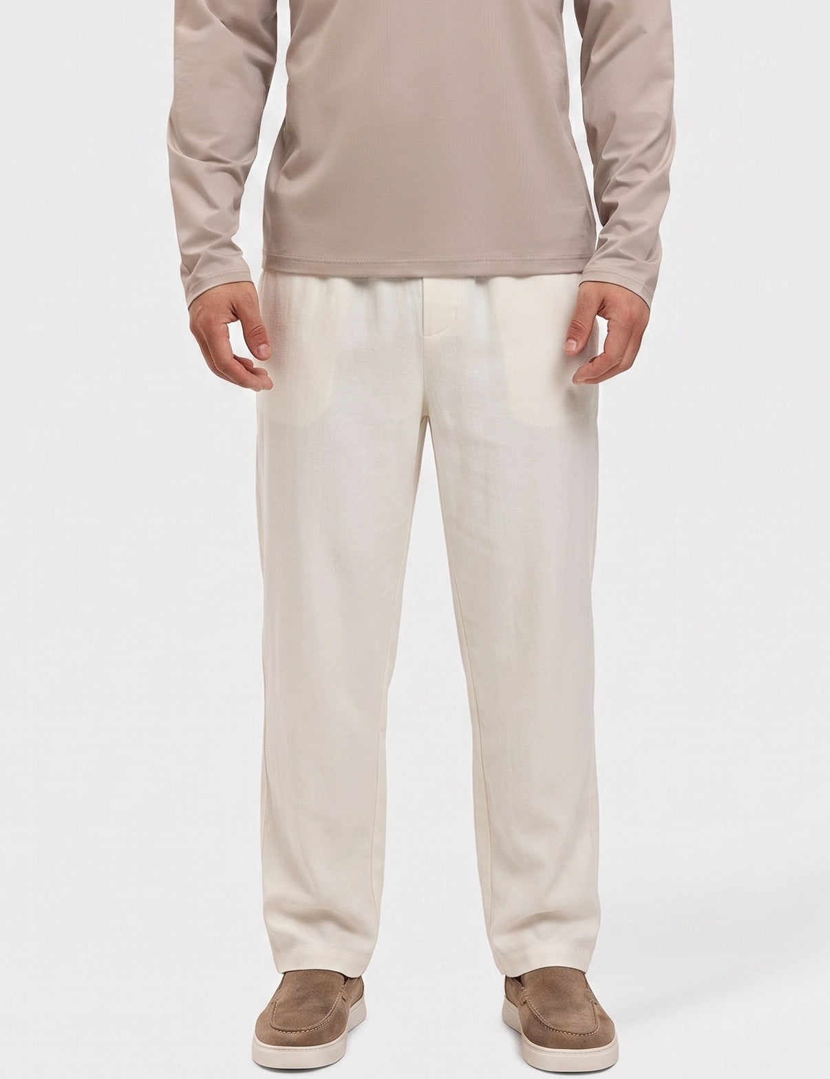 Ease Pants Creme - voor