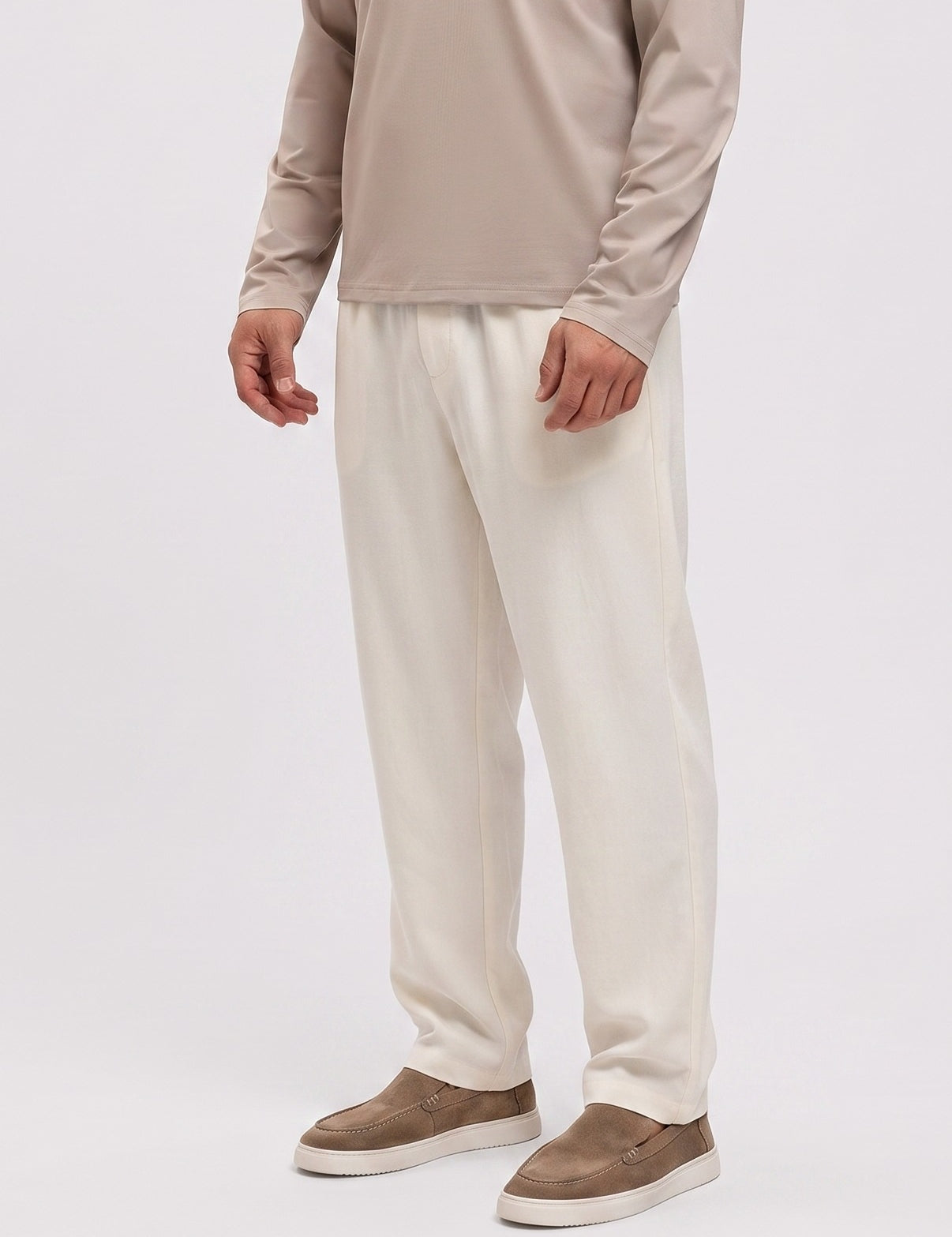 Ease Pants Creme - zij