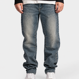 Edge Blue Baggy Jeans — vooraanzicht