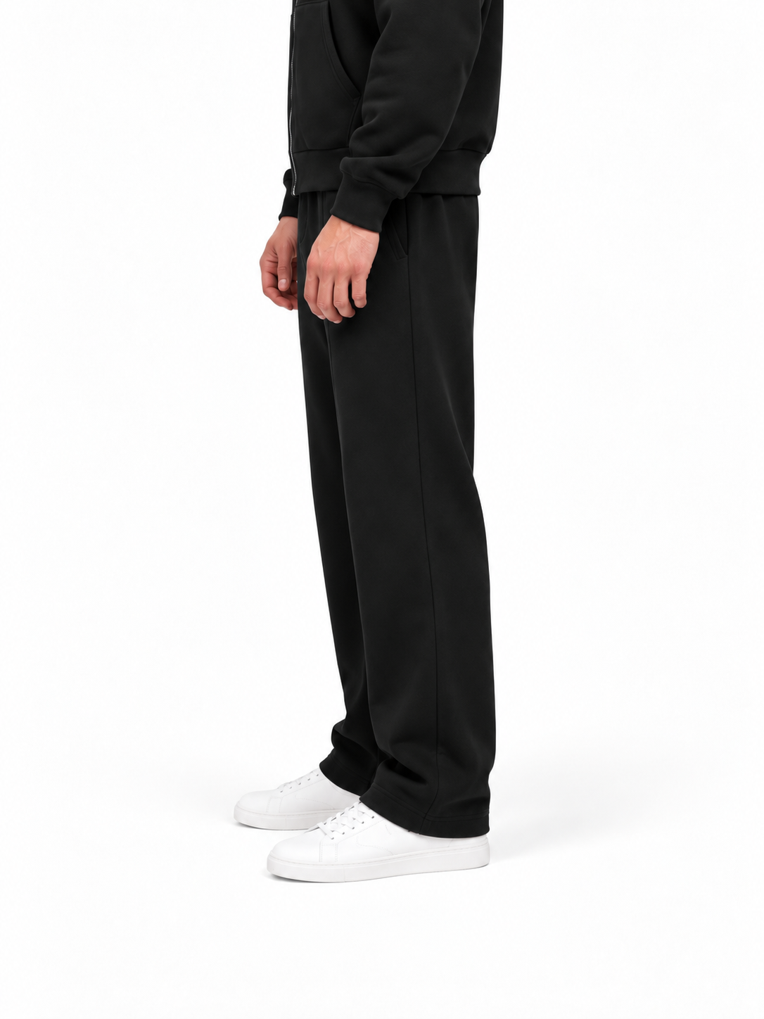 Essential Jogger Black, zijaanzicht