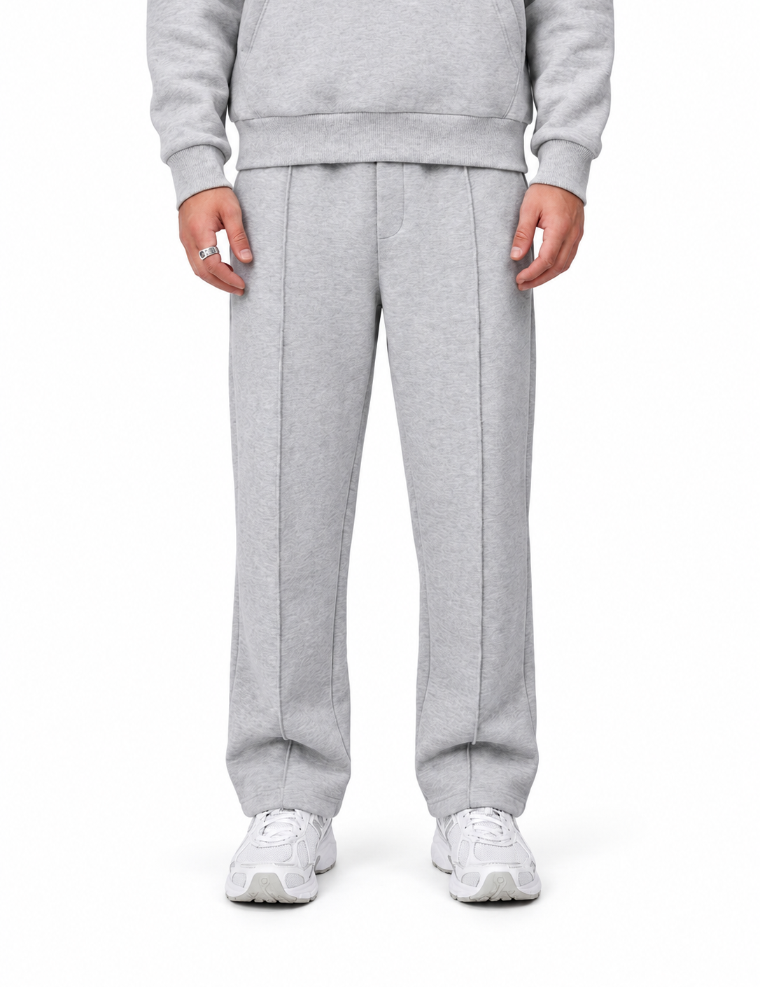 Essential Jogger Light Grey, vooraanzicht
