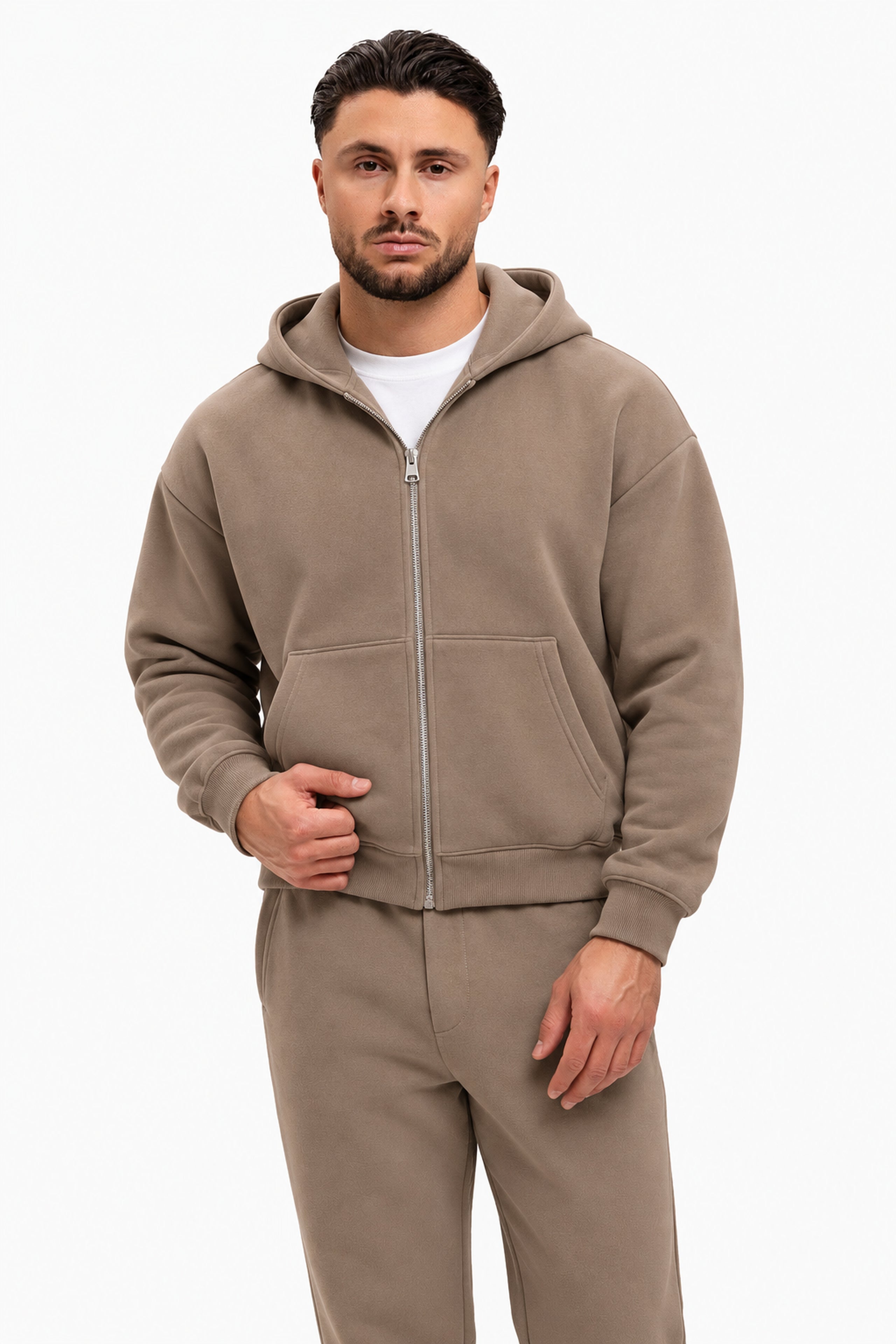 essential taupe - studio pose