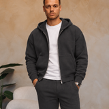 Essential Vest Antraciet, gedragen