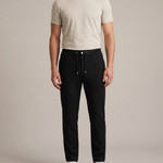 TECH PANTS BLACK - studio op model