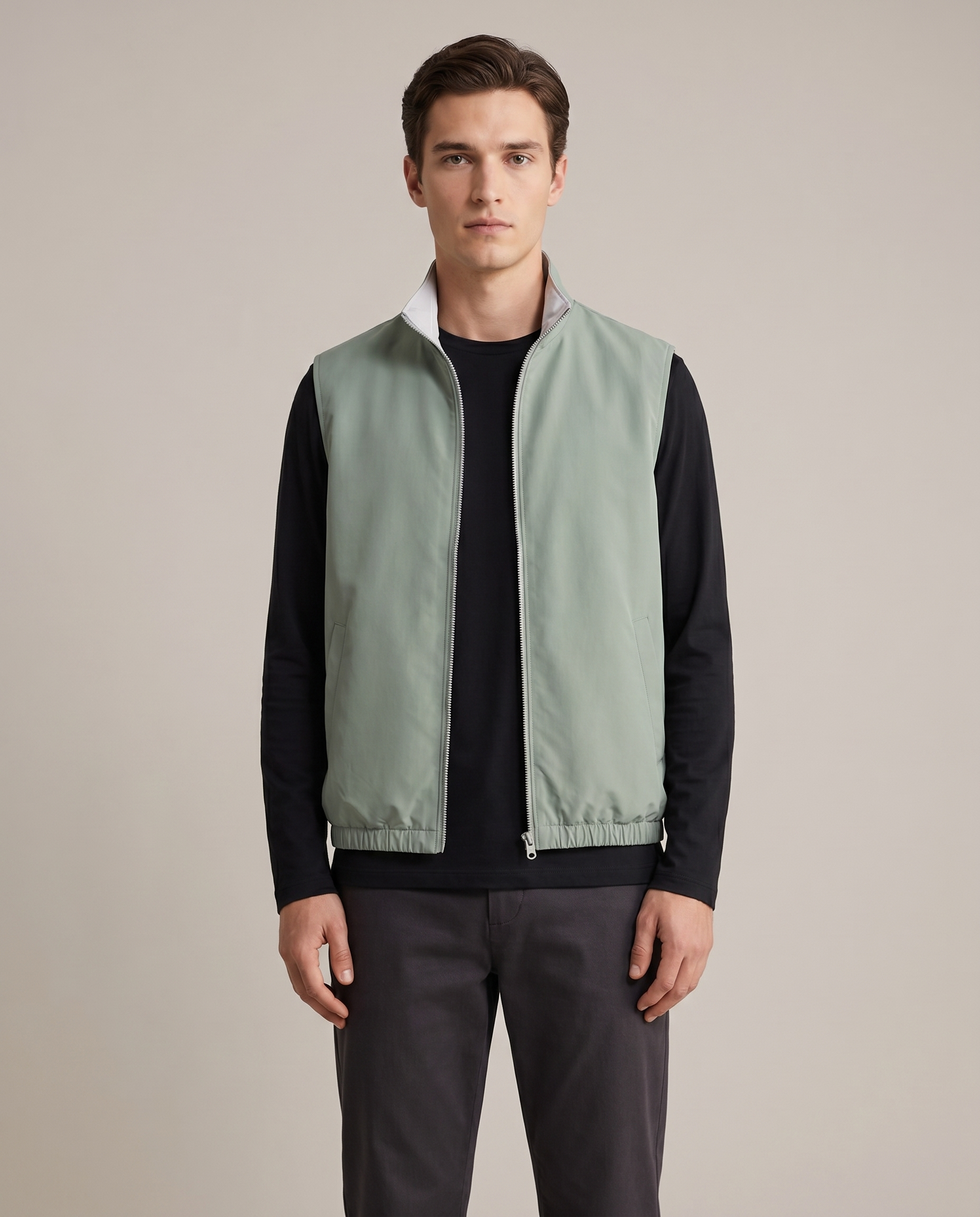 CORE BODYWARMER MINT - studio op model