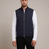 CORE BODYWARMER NAVY - studio op model
