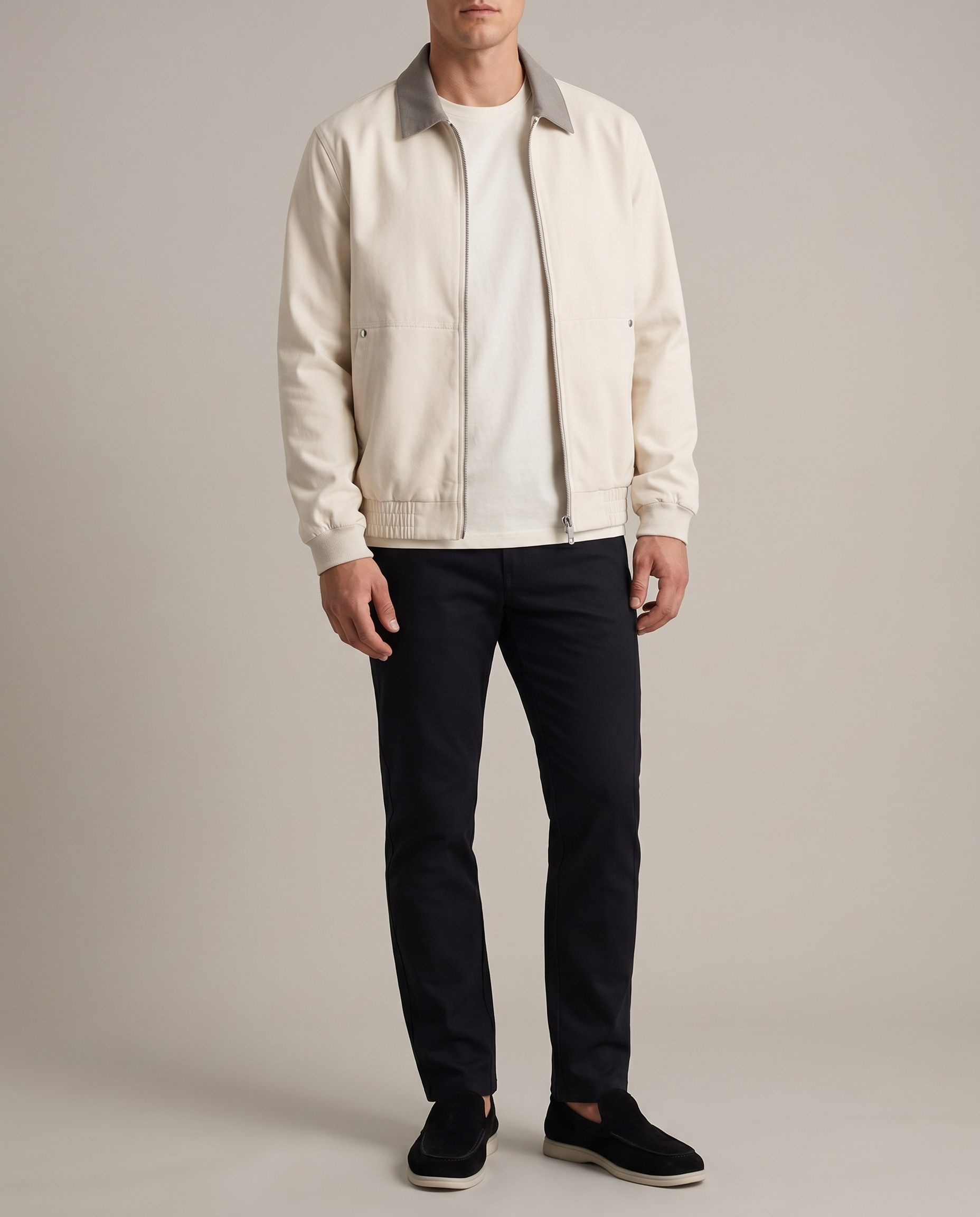 CORE JACKET CREME - studio op model