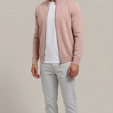 RIVAS HEAVY ZIPPER VEST CREME - studio op model