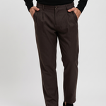 Milan Pants Brown - model 2