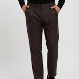 Milan Pants Brown - model 2