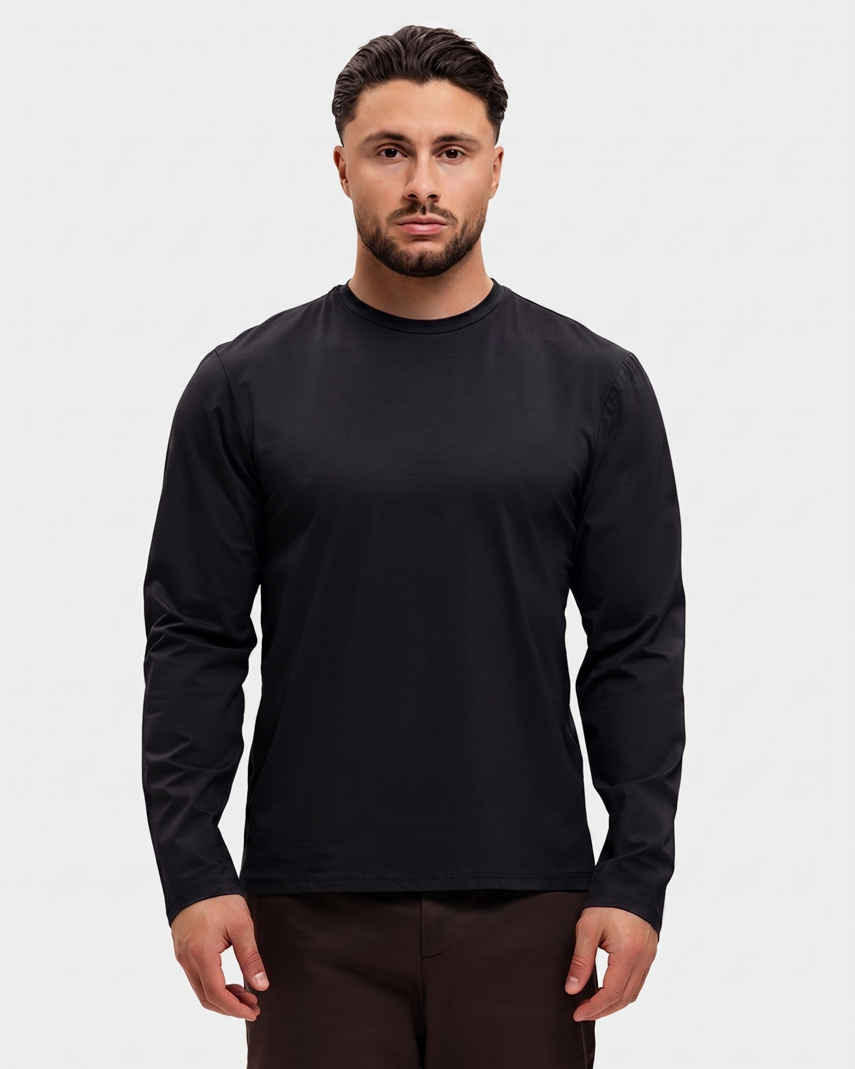 SHINY ESSENTIAL LONGSLEEVE BLACK