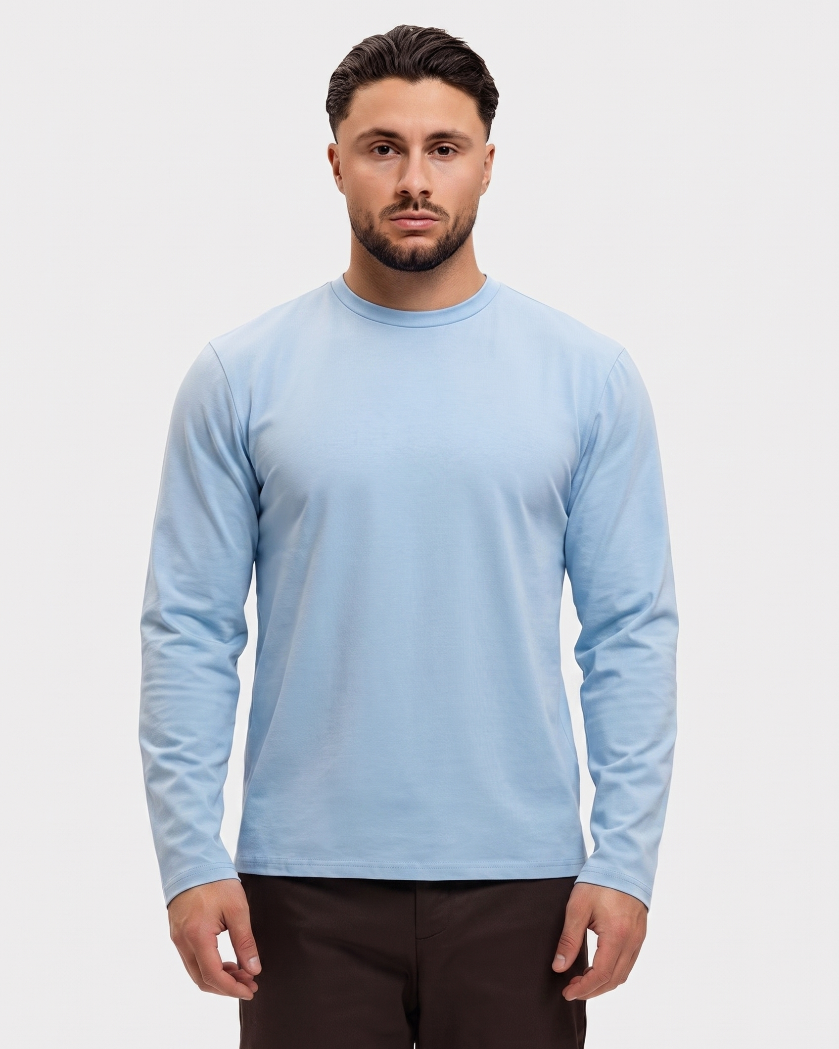SHINY ESSENTIAL LONGSLEEVE SKY BLUE