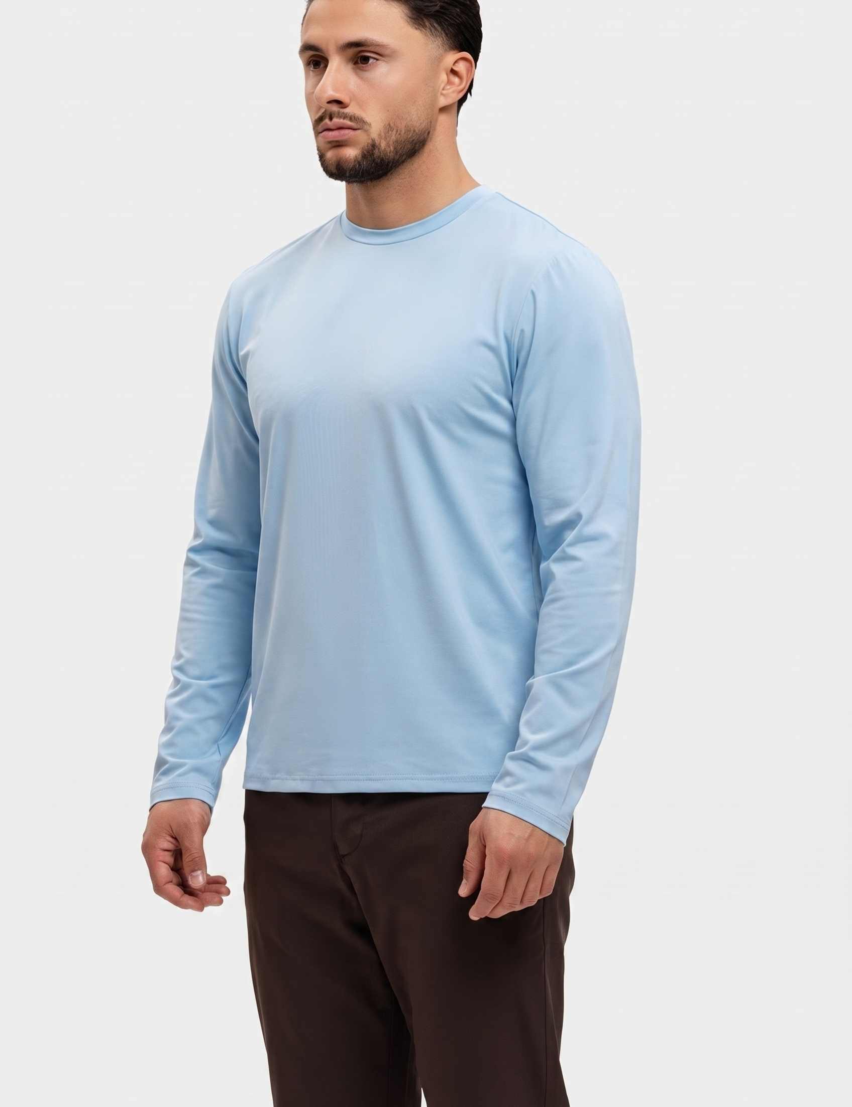 SHINY ESSENTIAL LONGSLEEVE SKY BLUE
