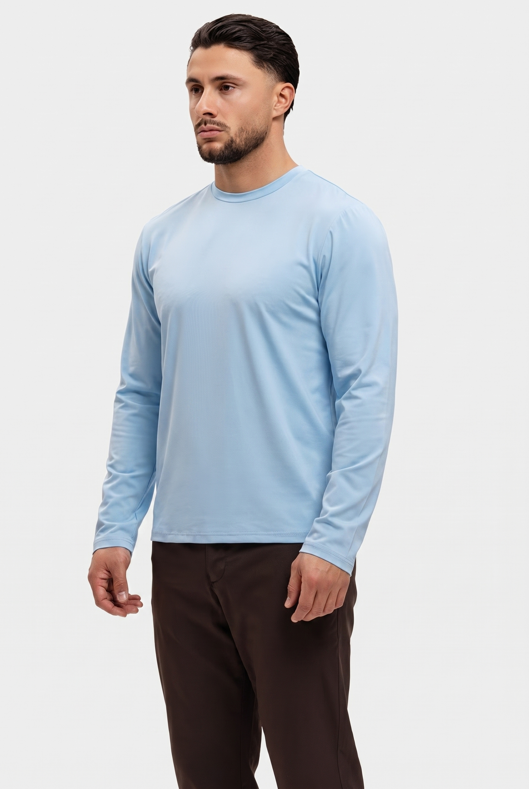 SHINY ESSENTIAL LONGSLEEVE SKY BLUE