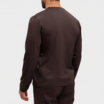 SHINY ESSENTIAL LONGSLEEVE DEEP BROWN