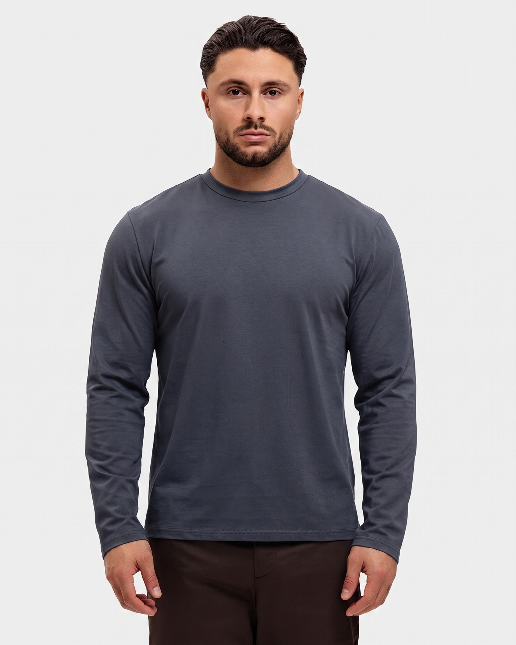 SHINY ESSENTIAL LONGSLEEVE GREY