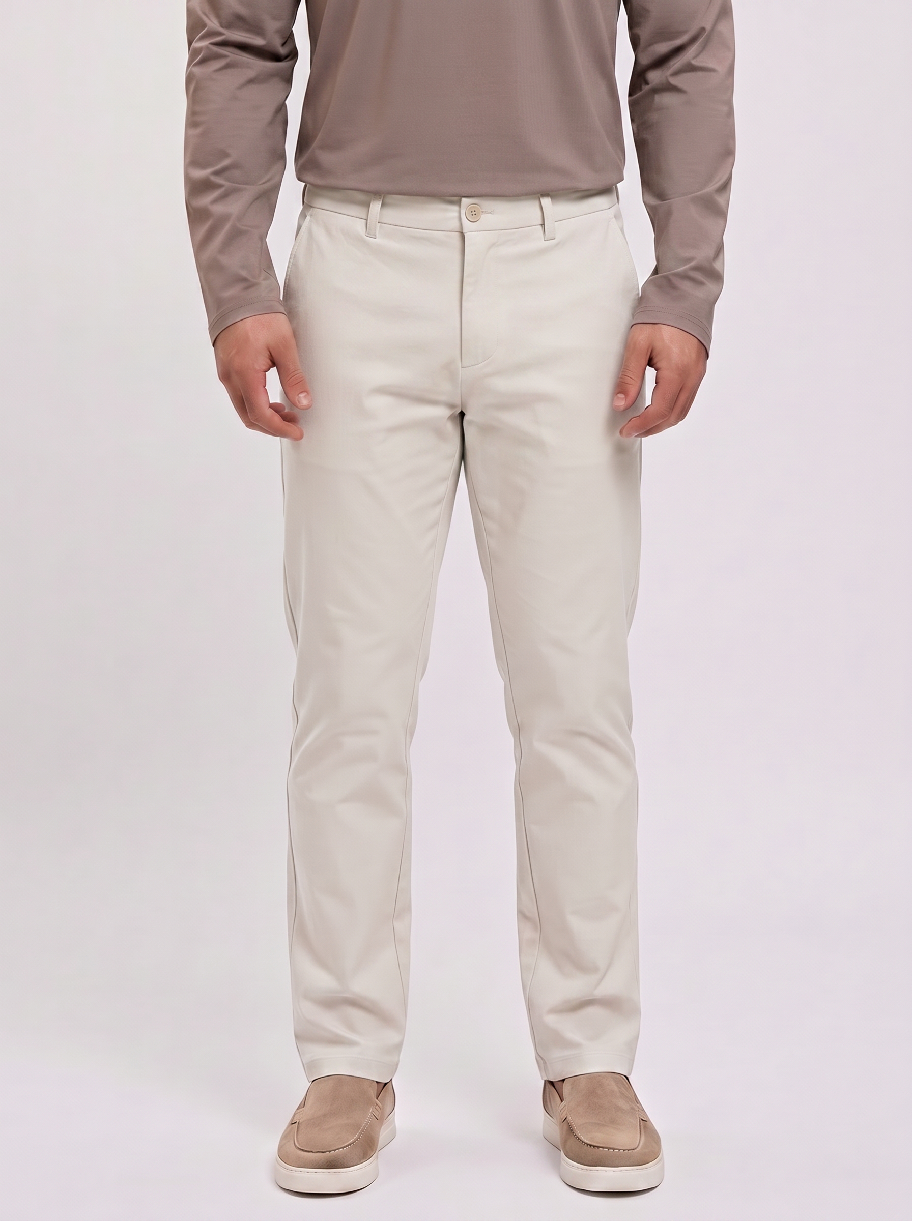 ESSENTIALS SMARTS PANTS CREME