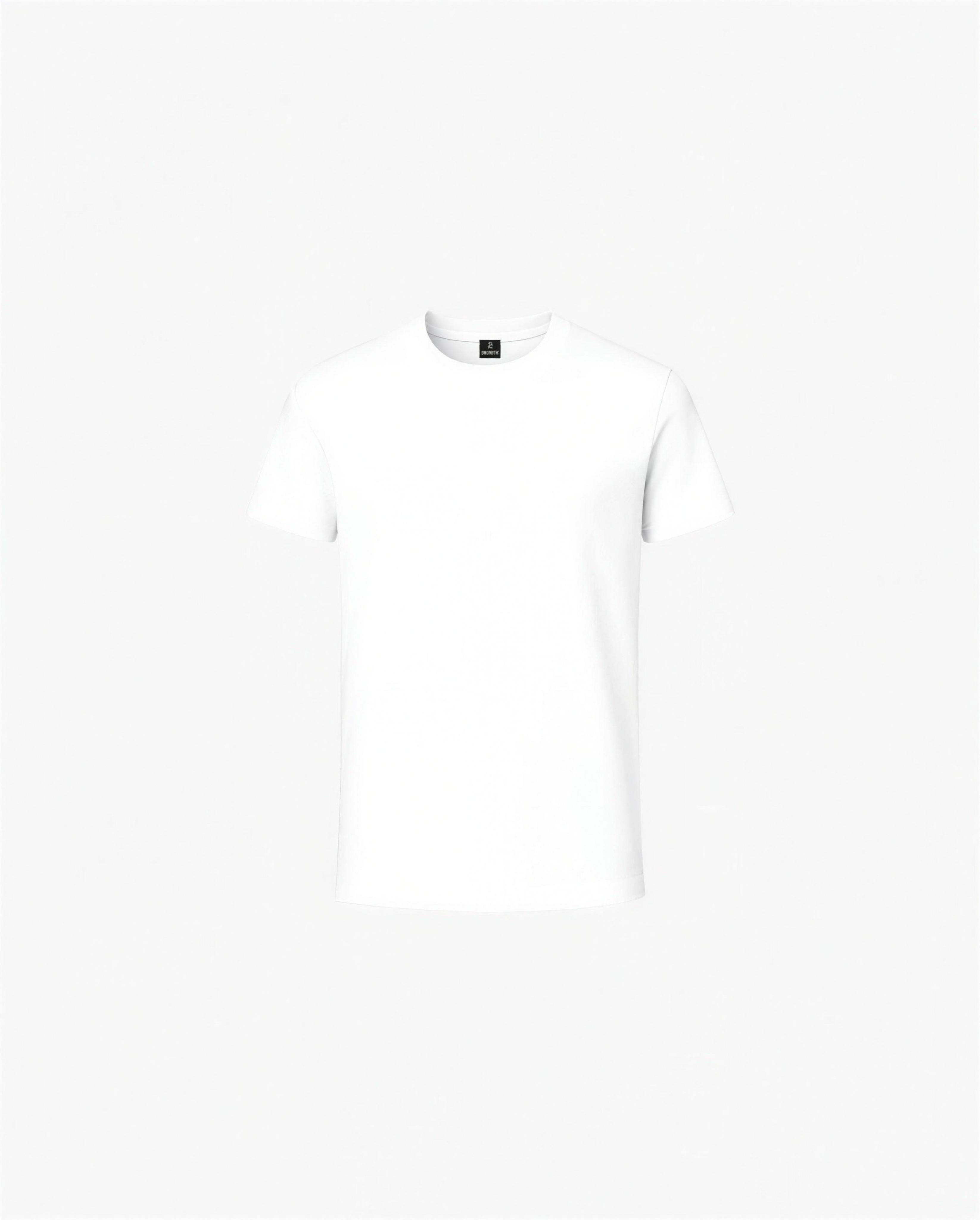 Classic Cotton T-shirt White 4K white bust