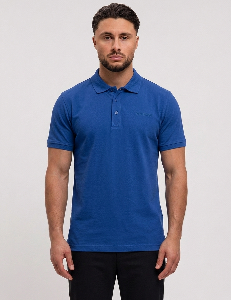 Classic Polo Blue - voorkant studio
