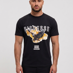 Aigle Black T-Shirt - voorkant studio