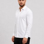 Deluxe Shirt White - zijkant studio