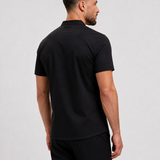 Mao Black Shirt - achterkant studio