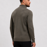 Knitted Zipper Green - achterkant studio
