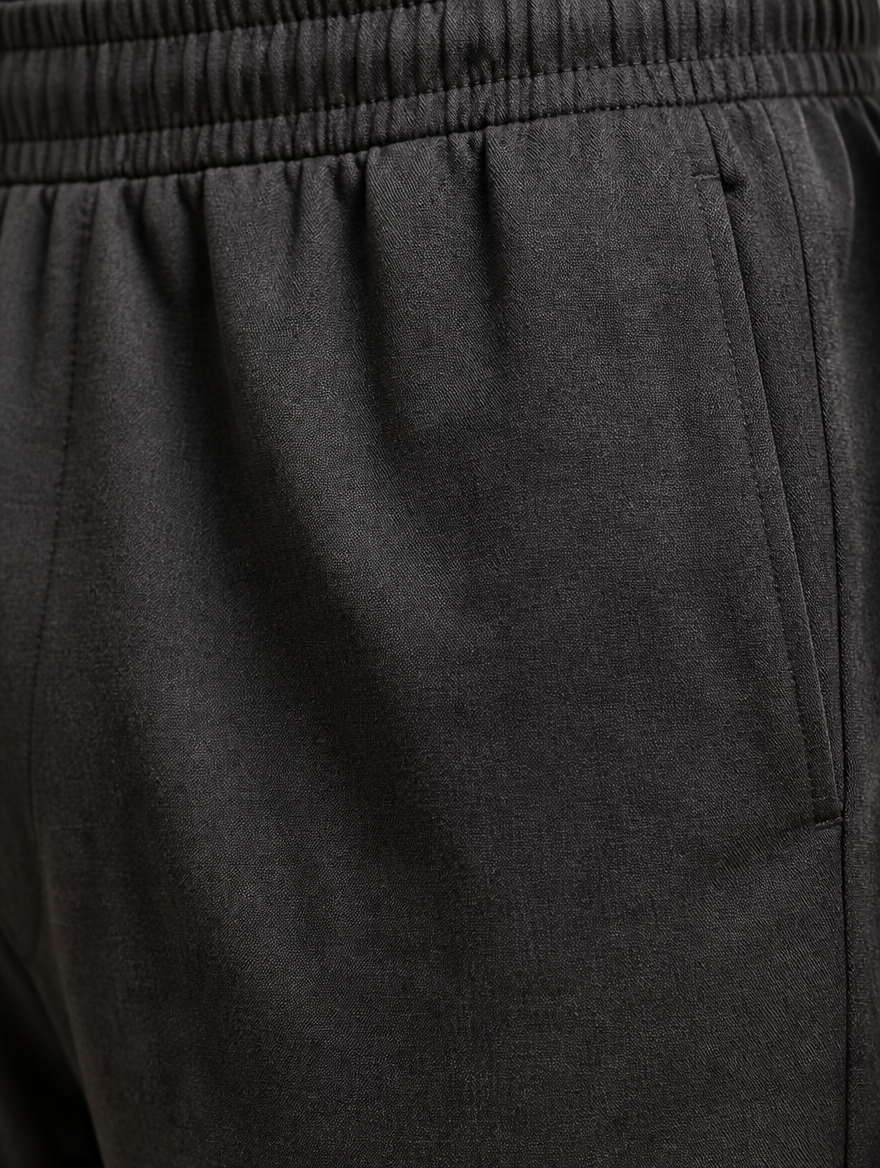Ease Pants Grey - stofdetail