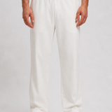 Ease Pants Wit - voorkant detail